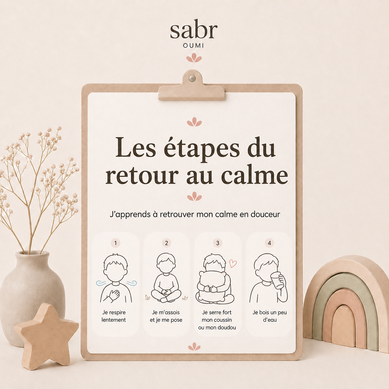 Aperçu de Les étapes du retour au calme