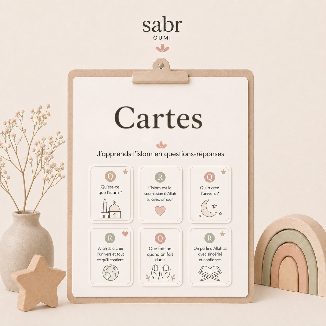 Aperçu de Cartes questions/réponses sur l’Islam