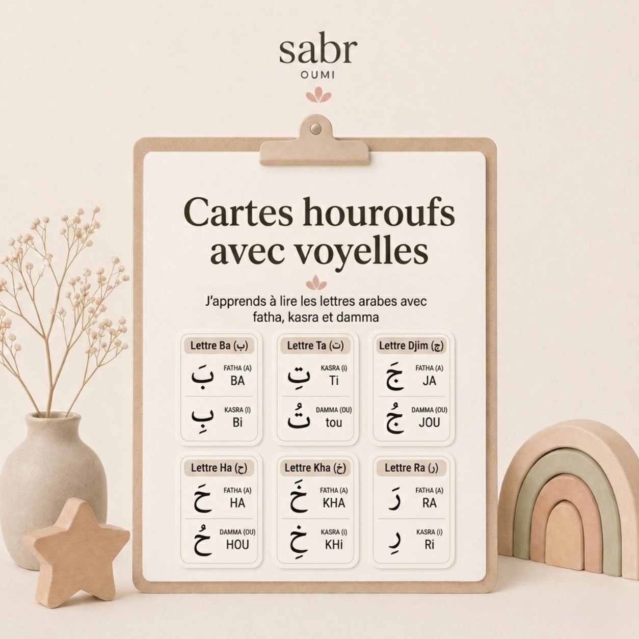 Aperçu de Houroufs et voyelles courtes