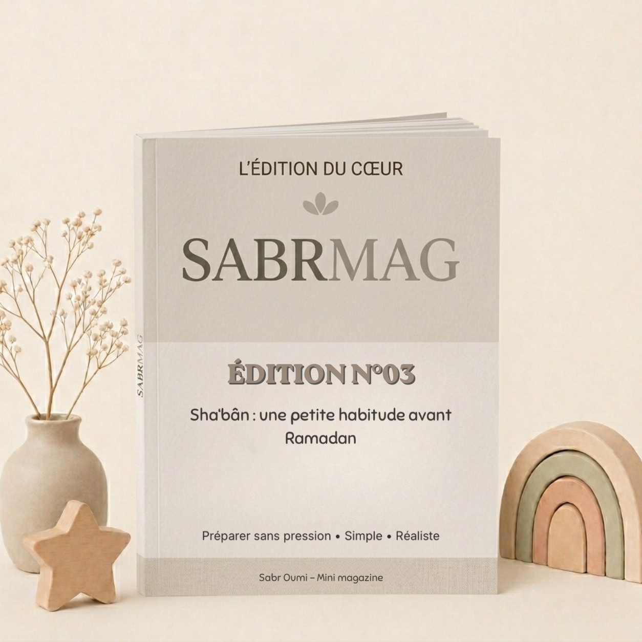 Aperçu de SabrMag n°03 — Sha‘bân : une petite habitude avant Ramadan