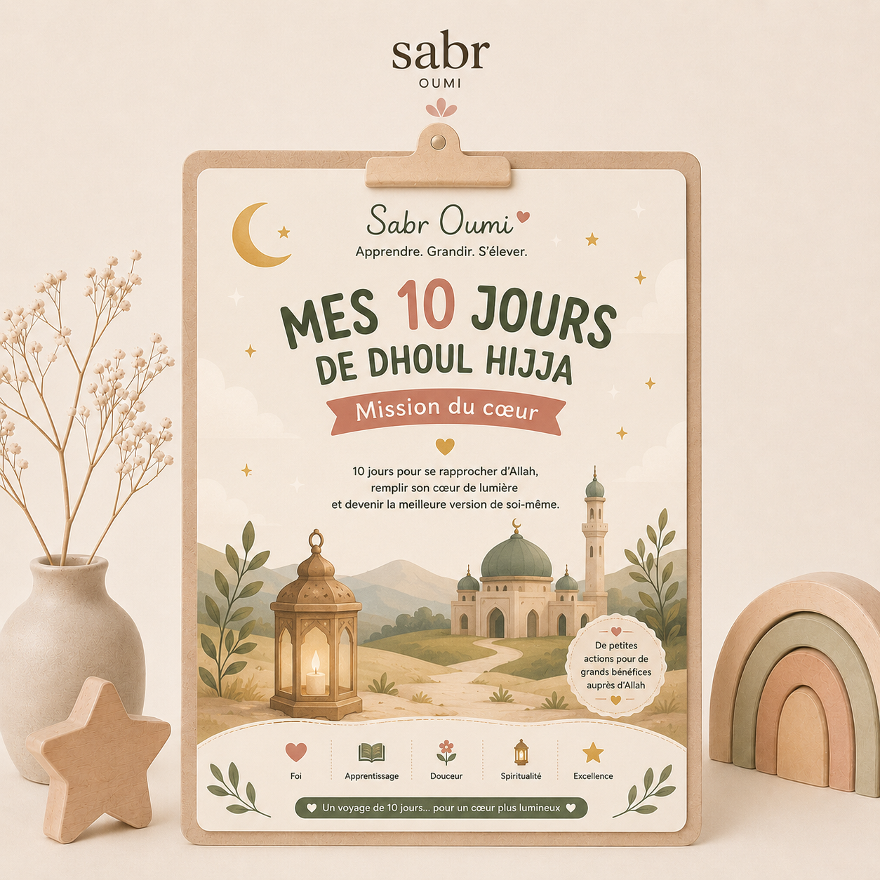 Aperçu de Mes 10 jours de Dhoul Hijja — Mission du cœur
